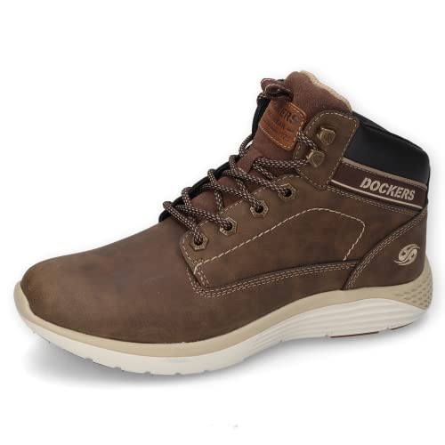 Dockers by Gerli Herren Schnürstiefeletten, Männer Boots,Wechselfußbett,wasserabweisend,schnürboots,stiefel,bootee,cafe,45 EU / 10.5 UK von Dockers by Gerli