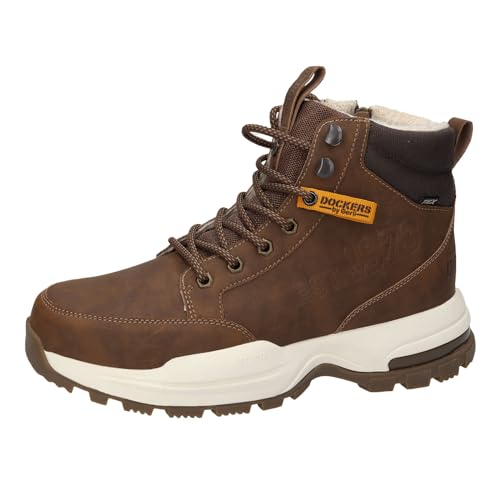 Dockers by Gerli Herren Schuhe Boots Schnürschuhe Schnürboots, Farbe:Braun, Schuhgröße:EUR 45, Artikel:-650470 cognac von Dockers by Gerli