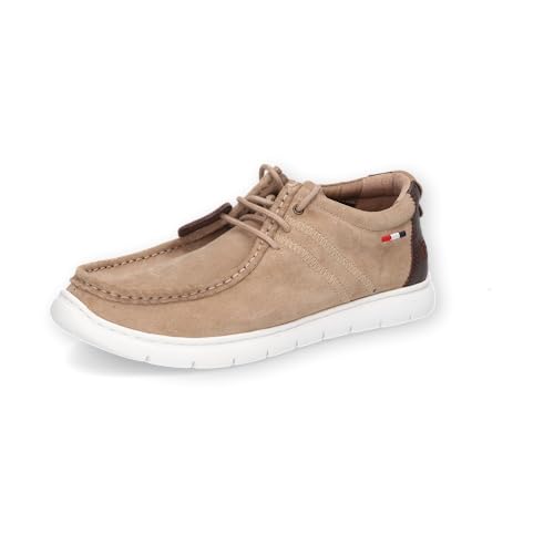 Dockers by Gerli Herren Slipper, Männer Halbschuhe,Wechselfußbett,Schlupfschuhe,Slip-ons,freitzeitschuhe,Hellbraun,45 EU von Dockers by Gerli