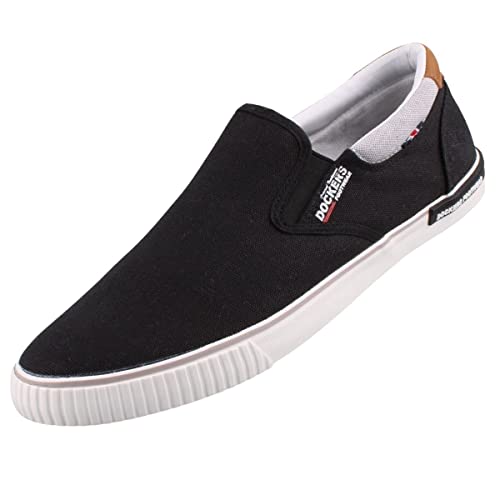 Dockers by Gerli Herren Slipper Schwarz, Schuhgröße:EUR 42 von Dockers by Gerli