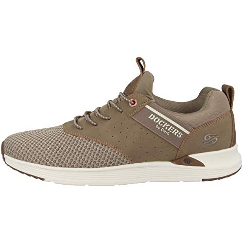 Dockers by Gerli Unisex-Kinder 46MT605-637858 Sneaker, Grün (Khaki/Grün 858) von Dockers by Gerli