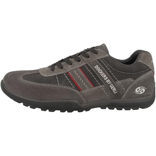 Dockers by Gerli Herren Low-Top Sneaker, Männer Halbschuhe,Wechselfußbett,Turnschuhe,Laufschuhe,schnürschuhe,schnürer,Asphalt,45 EU Dockers by Gerli Herren Low-Top Sneaker, Männer Halbschuhe,Wechselfußbett,Turnschuhe,Laufschuhe,schnürschuhe,schnürer,Asphalt,45 EU von Dockers by Gerli