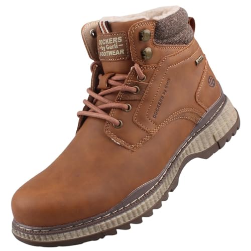 Dockers by Gerli Herren Stiefel Cognac EU 42 von Dockers by Gerli