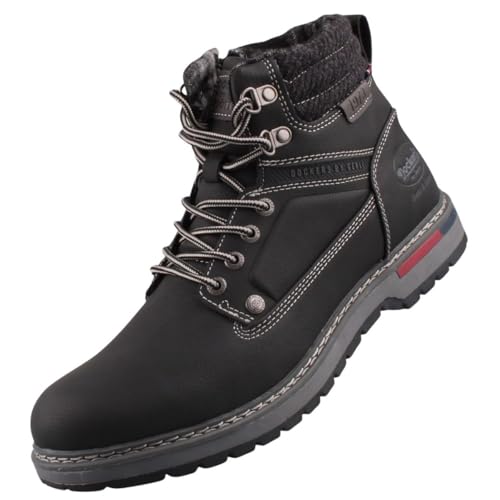 Dockers by Gerli Herren Stiefel Schwarz EU 42 von Dockers by Gerli