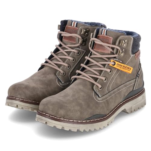 Dockers by Gerli Herren Stiefel in Grün, Größe 43 von Dockers by Gerli