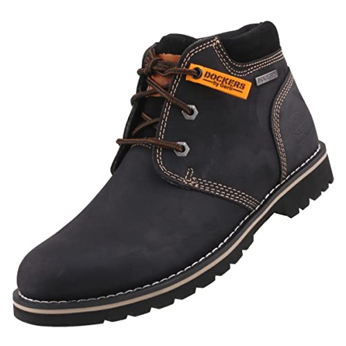 Dockers by Gerli Herren Winston Chukka-Stiefel, schwarz, 45 EU von Dockers by Gerli