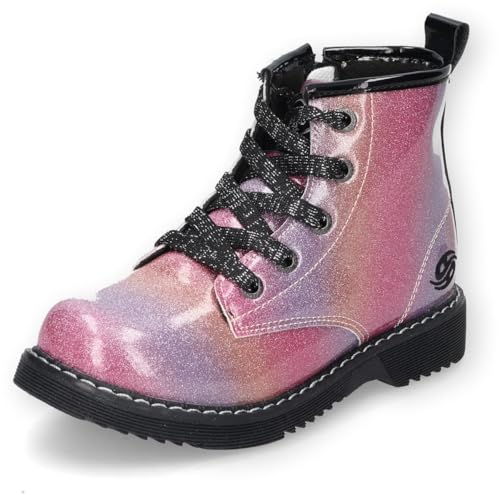 Dockers by Gerli Jungen Mädchen 49PS711 Mode-Stiefel, rosa/Multi, 25 EU von Dockers by Gerli