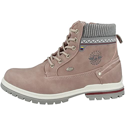 Dockers by Gerli Unisex Kinder 45bi701 Combat Boots, Pink 637760, 32 EU von Dockers by Gerli