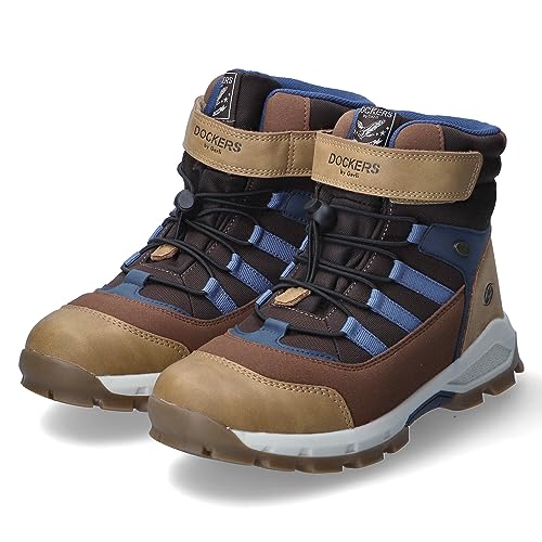 Dockers by Gerli 53SV701 Mode-Stiefel, braun/Multi, 38 EU von Dockers by Gerli