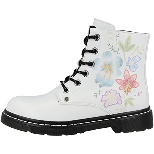 Dockers by Gerli Mädchen 49SP702-610500 Stiefelette, Weiß Dockers by Gerli Mädchen 49SP702-610500 Stiefelette, Weiß von Dockers by Gerli