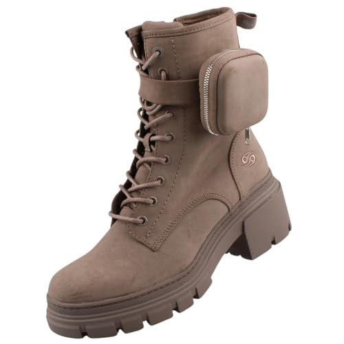 Dockers by Gerli Damen Stiefelette Taupe EU 39 von Dockers by Gerli