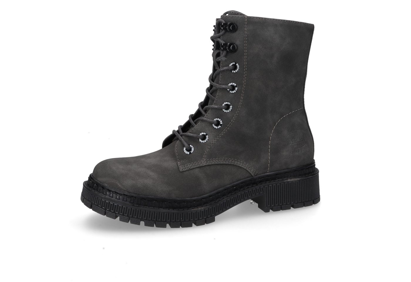 Dockers by Gerli Schnürboots Biker Boots mit Reißverschluss von Dockers by Gerli