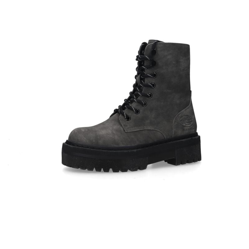 Dockers by Gerli Schnürboots Boot dunkelgrau schwarz in EU37 von Dockers by Gerli