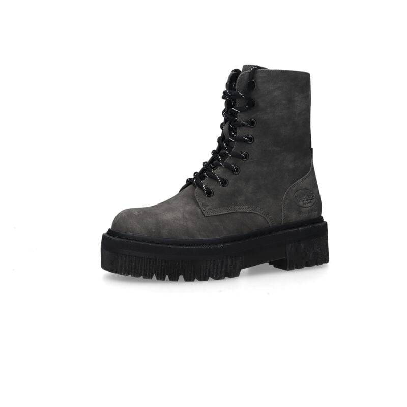 Dockers by Gerli Schnürboots Boot dunkelgrau schwarz in EU39 von Dockers by Gerli