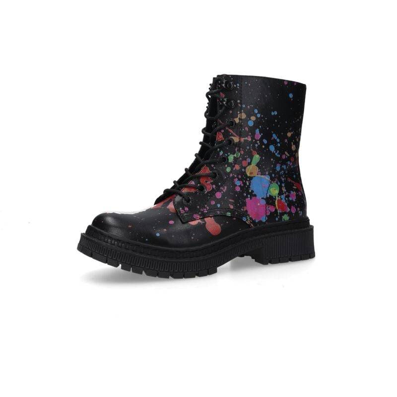 Dockers by Gerli Schnürboots Boot schwarz rot in EU38 von Dockers by Gerli