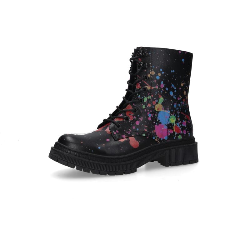 Dockers by Gerli Schnürboots Boot schwarz rot in EU41 von Dockers by Gerli