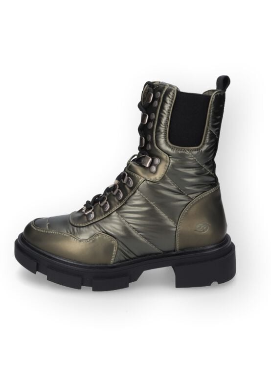 Dockers by Gerli Schnürboots Schnürstiefel grün schwarz in EU41 von Dockers by Gerli