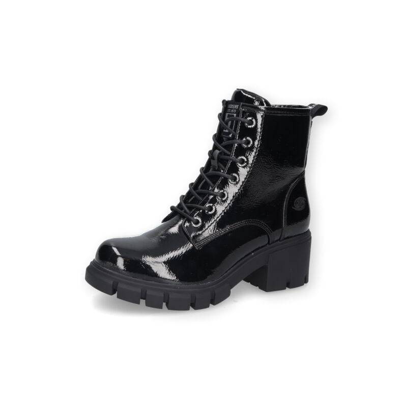 Dockers by Gerli Schnürstiefel - Schnürboots - EU37 bis EU42 - für Damen - Größe EU39 - schwarz von Dockers by Gerli