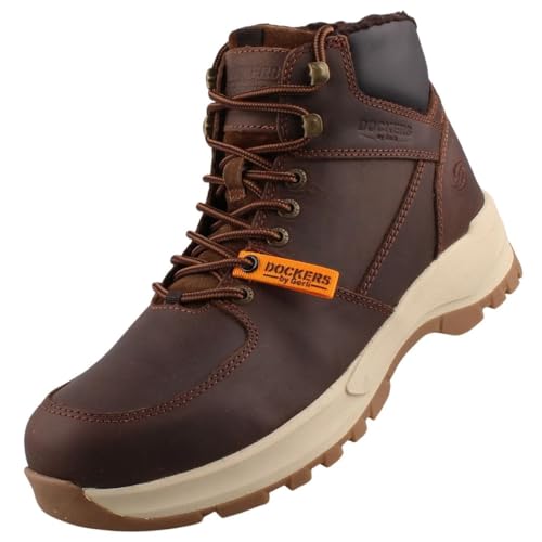Dockers by Gerli Herren Stiefel gefüttert Dunkelbraun EU 45 von Dockers by Gerli