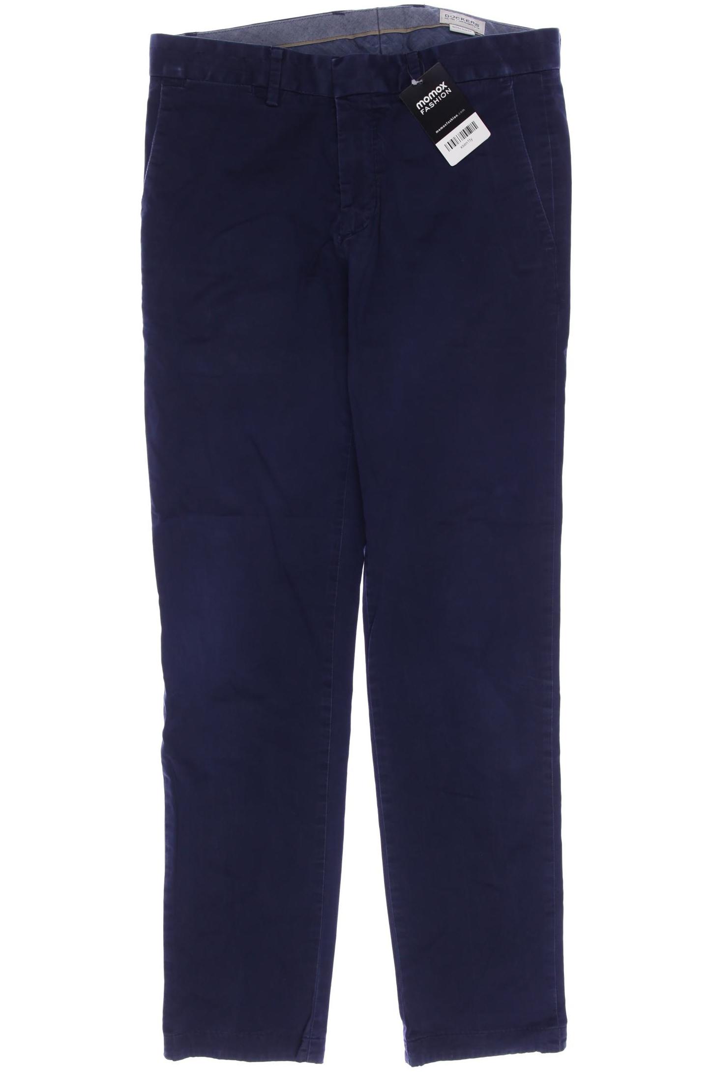 DOCKERS Herren Stoffhose, marineblau von Dockers