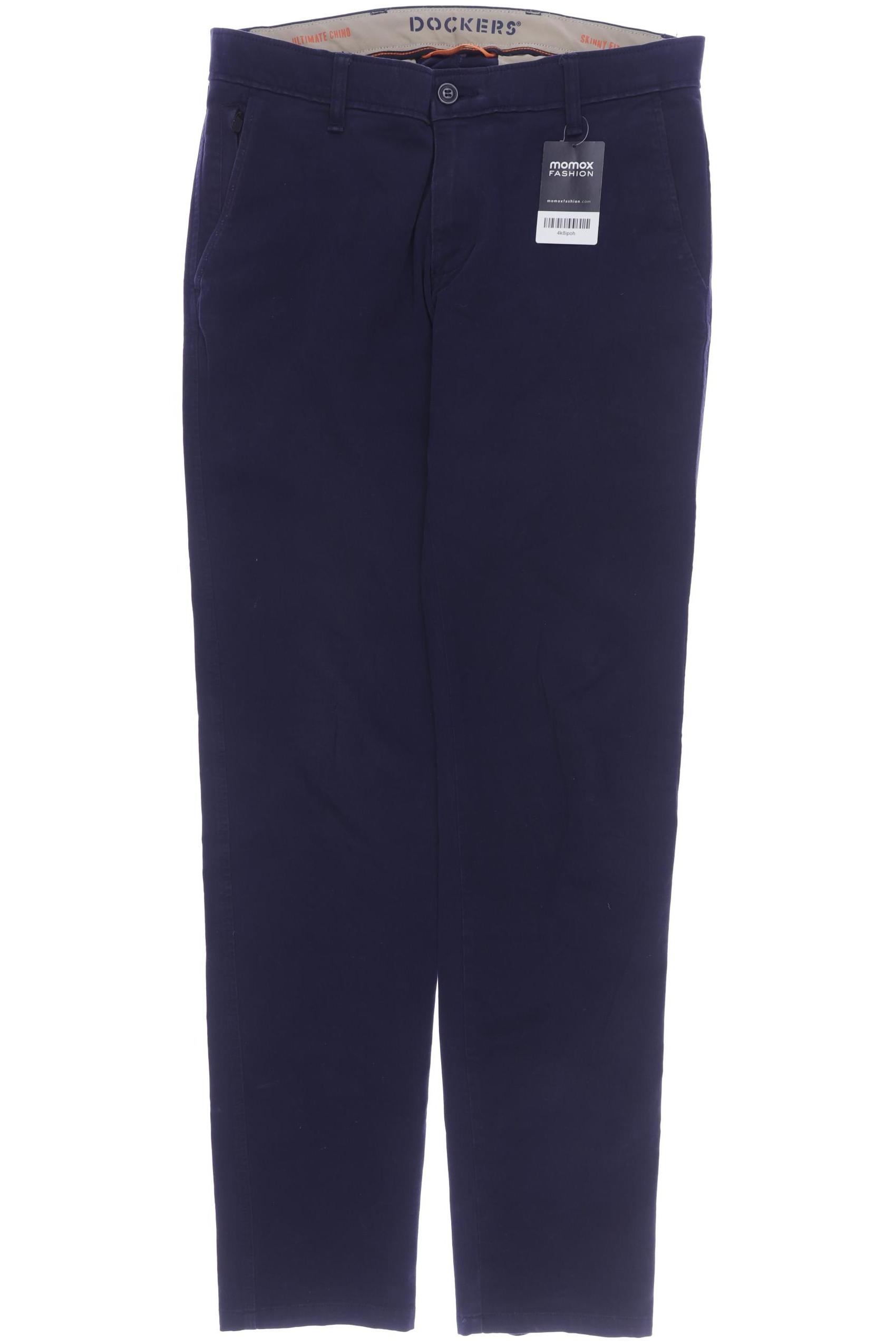 DOCKERS Herren Stoffhose, marineblau von Dockers