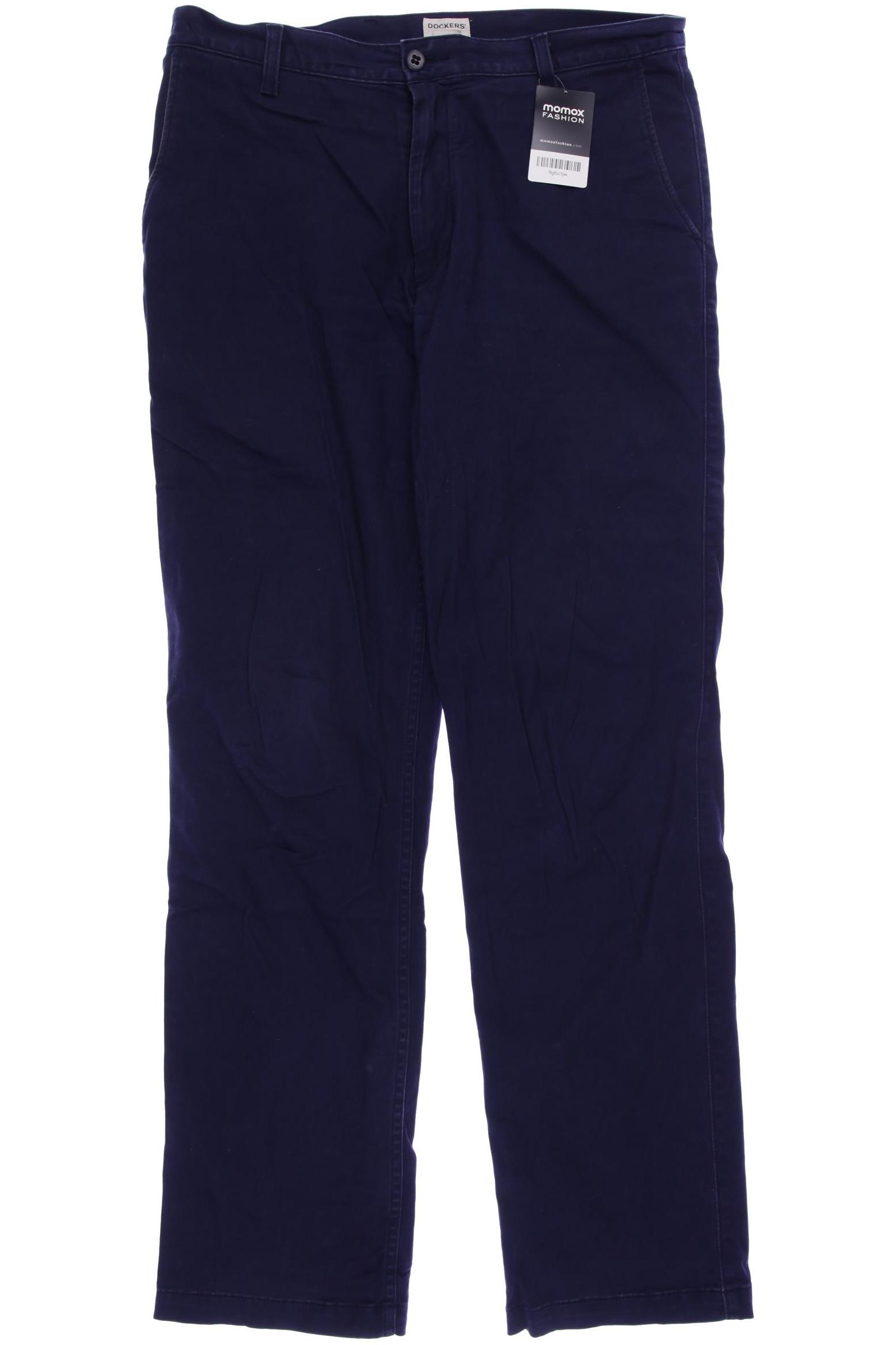 DOCKERS Herren Stoffhose, marineblau von Dockers