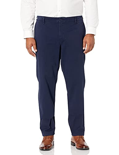 DOCKERS Herren Straight Fit Ultimate Chino with Smart 360 Flex (Regular and Big & Tall) Freizeithosen, Pembroke Navy, 52W / 32L von Dockers
