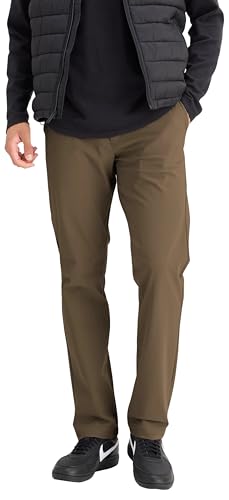 DOCKERS Men's Go Airweave Chino Slim Active Pants, Otter, 34W/32L von Dockers