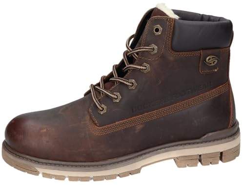Dockers by Gerli Winter Boot Männer Winterstiefel braun EU44 Leder Streetwear von Dockers