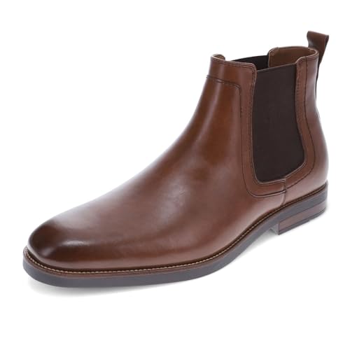 Dockers Brookside Herren Chelsea-Stiefel zum Reinschlüpfen, Cognac, 44.5 EU von Dockers