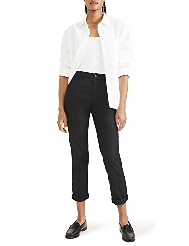 Dockers Damen Hose Weekend Chino Slim, Beautiful Black, 25 von Dockers