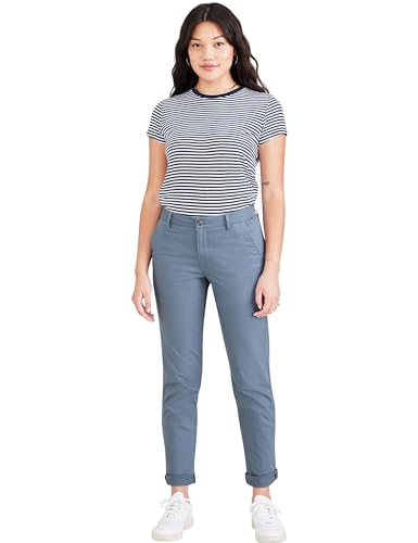 Dockers Damen Hose Weekend Chino Slim, Blue Fusion, 31 Tall von Dockers