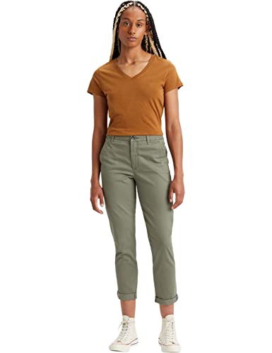 Dockers Damen Hose Weekend Chino Slim, Camo, 25 von Dockers