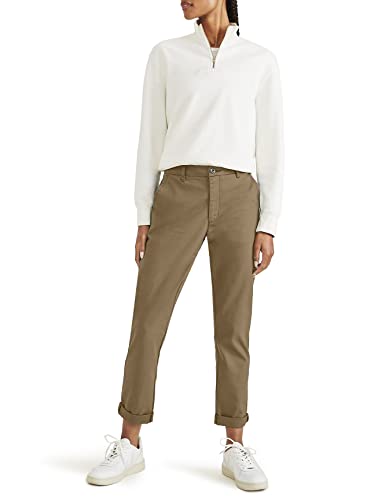 Dockers Damen Hose Weekend Chino Slim, Harvest Gold, 24 Tall von Dockers