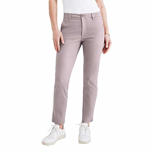 Dockers Damen Hose Weekend Chino Slim, Purple Dove, 31 Lang von Dockers