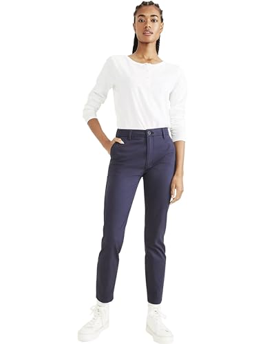 Dockers Damen Weekend Chino Skinny Hose, Navy Blazer, 26 EU von Dockers