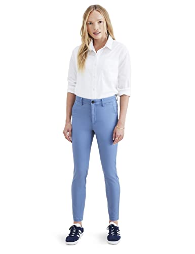 Dockers Damen Weekend Chino Skinny Hose, Oceanview, 30 EU von Dockers