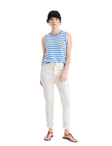 Dockers Damen Weekend Chino Slim Fit, Tall Casual Chinos, Egret, 24 von Dockers
