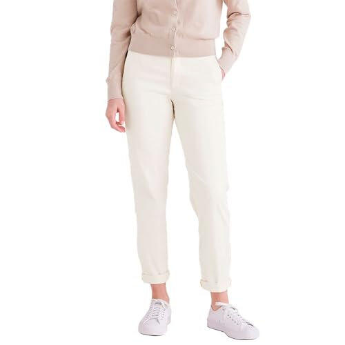 Dockers Damen Weekend Slim Casual Chinos, Buttercream, 29 Lang EU von Dockers