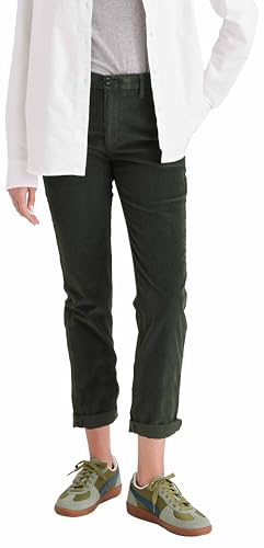 Dockers Damen Weekend Slim Casual Chinos, Deep Forest, 26 Lang EU von Dockers