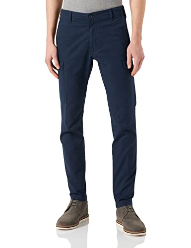 Dockers Herren Cargo Slim Tapered Hose, Navy Blazer, 31W / 32L EU von Dockers