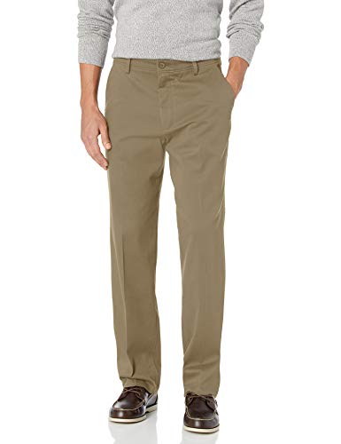 Dockers Herren Classic Fit Easy Khaki Pants Lässige Hose, Timberwolf, 44W / 32L von Dockers