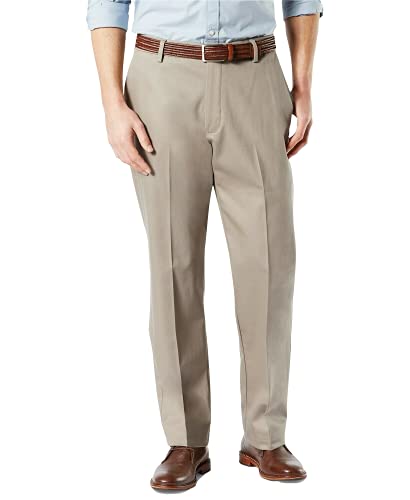 Dockers Herren Classic Fit Signature Khaki 2.0 Pants Hosen, Casual, Holzwolf, 44 W/32 L von Dockers