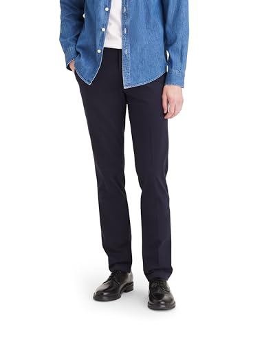 Dockers Herren Easy Khaki Slim Fit Refined Chinos, Dockers Navy, 34W / 30L von Dockers