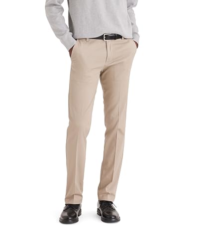 Dockers Herren Easy Khaki Slim Fit Refined Chinos, Timber Wolf, 34W / 32L von Dockers
