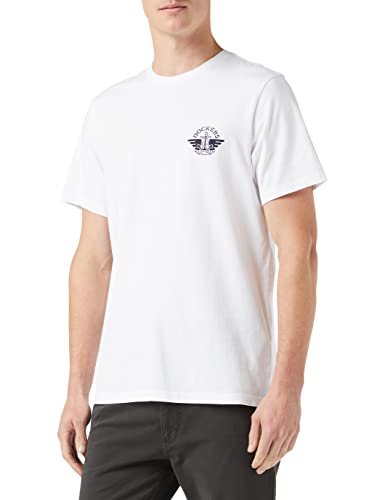 Dockers Herren Grafisk te T Shirt, W&a Lucent White, XL EU von Dockers