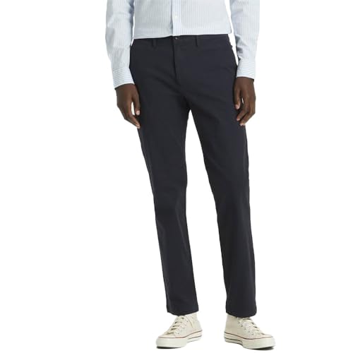 Dockers Herren Smart 360 Flex Chino Slim Hose, Dockers Navy, 30W / 34L von Dockers