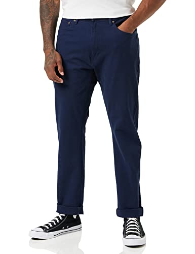 Dockers Herren Smart 360 Flex 5 Lomme Slim Hose, Navy Blazer, 32W / 34L EU von Dockers