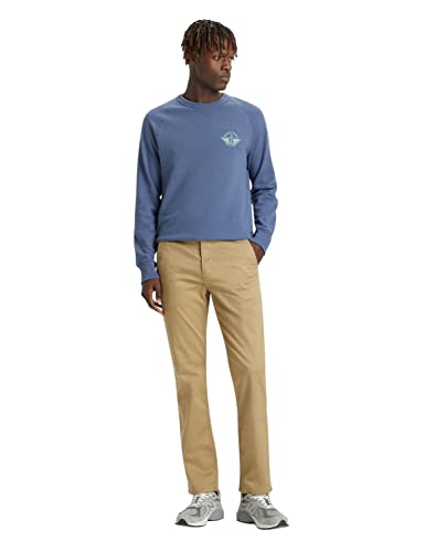 Dockers Herren Alpha Original Slim Hose, New British Khaki, 32W / 32L von Dockers