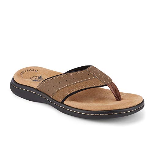 Dockers Herren Laguna Flip Flop, Dunkelbraun, 42 EU von Dockers